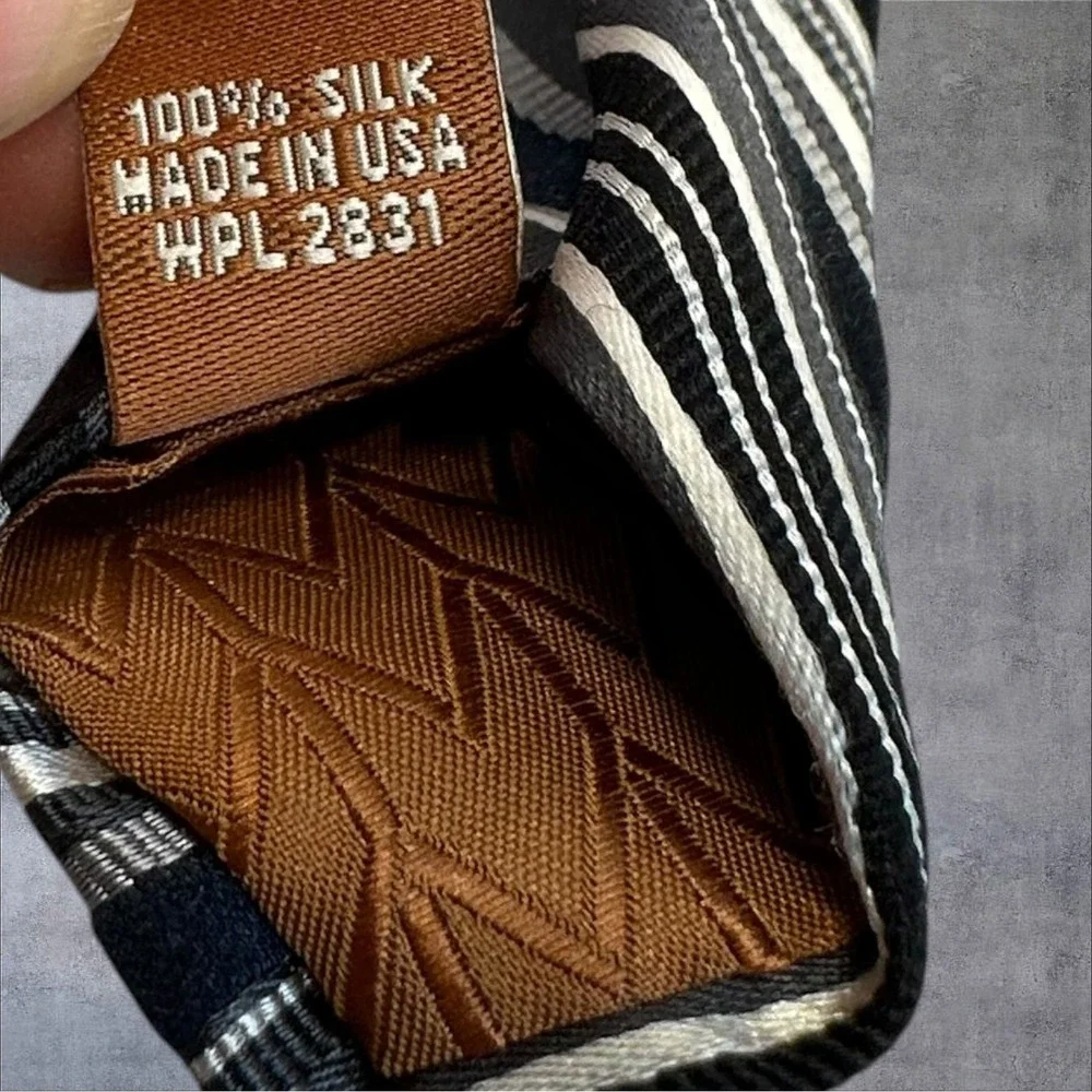 Michael Kors Necktie Lot‎ Mens OS Blue/Striped/Orange 3 Piece Silk Mixed Lot Set